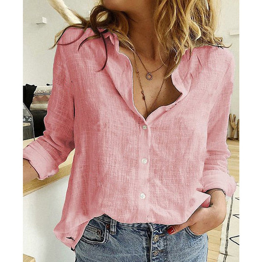 Limited Time Offer! 50% OFF Linen Cotton Shirt